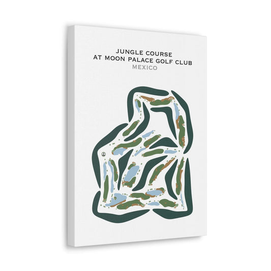 Jungle Course at Moon Palace Golf Club, Mexico - Printed Golf Courses