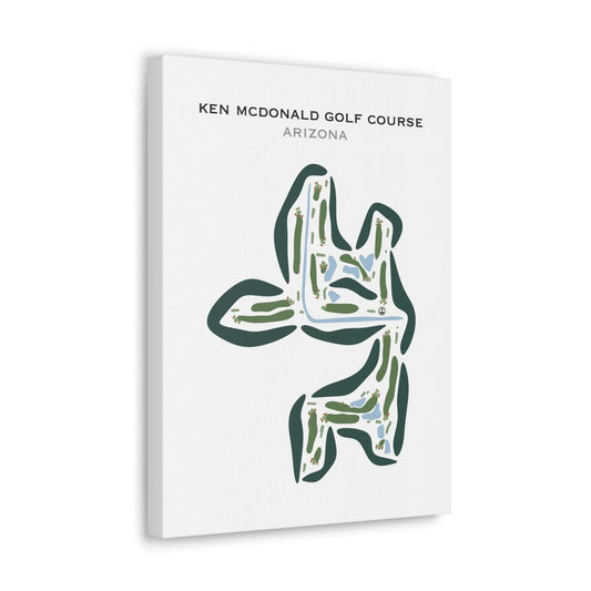 Ken McDonald Golf Course, Arizona - Printed Golf Courses