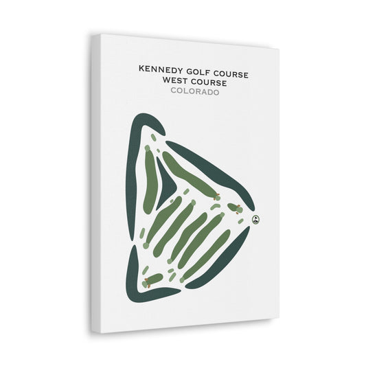 Kennedy Golf Course, West Course, Colorado - Printed Golf Courses