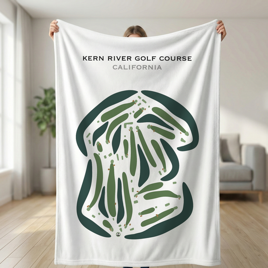 Kern River Golf Course, California - Printed Golf Courses