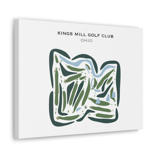 Kings Mill Golf Club, Ohio - Printed Golf Courses