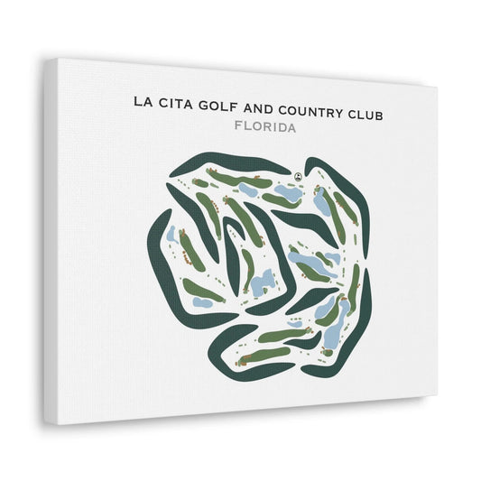 La Cita Golf & Country Club, Florida - Printed Golf Courses