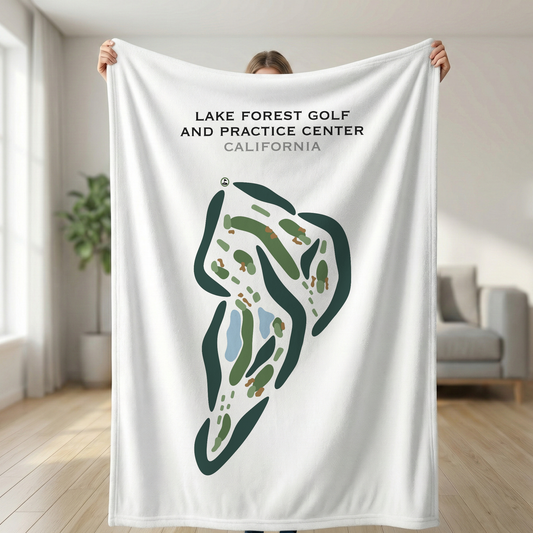 Lake Forest Golf & Practice Center, California - Printed Golf Courses
