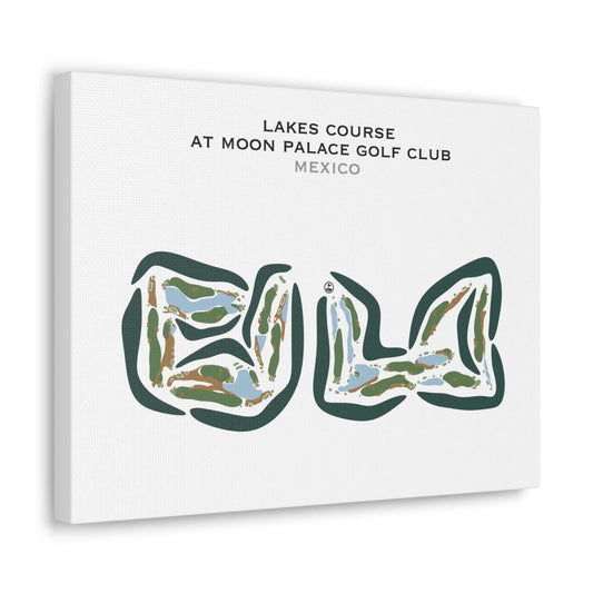 Lakes Course at Moon Palace Golf Club, Mexico - Printed Golf Courses