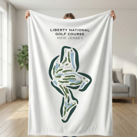Liberty National Golf Club, New Jersey - Printed Golf Courses
