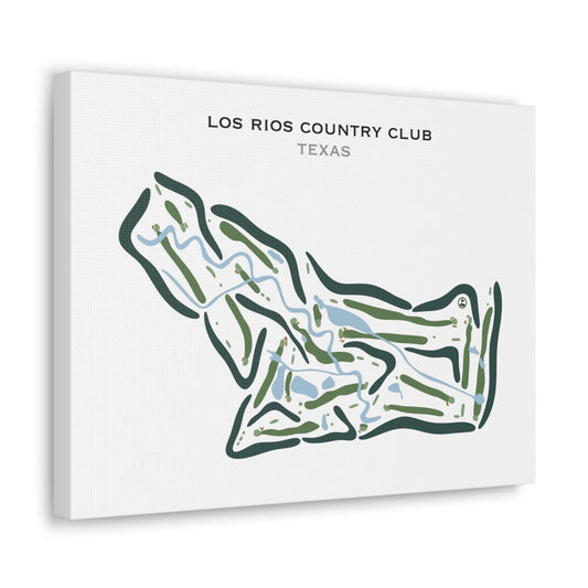 Los Rios Country Club, Texas - Printed Golf Courses