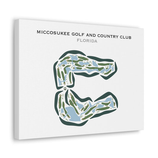 Miccosukee Golf & Country Club, Florida - Printed Golf Courses