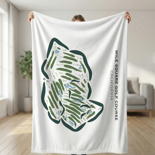 Mile Square Golf Course, Fountain Valley, California - Printed Golf Courses
