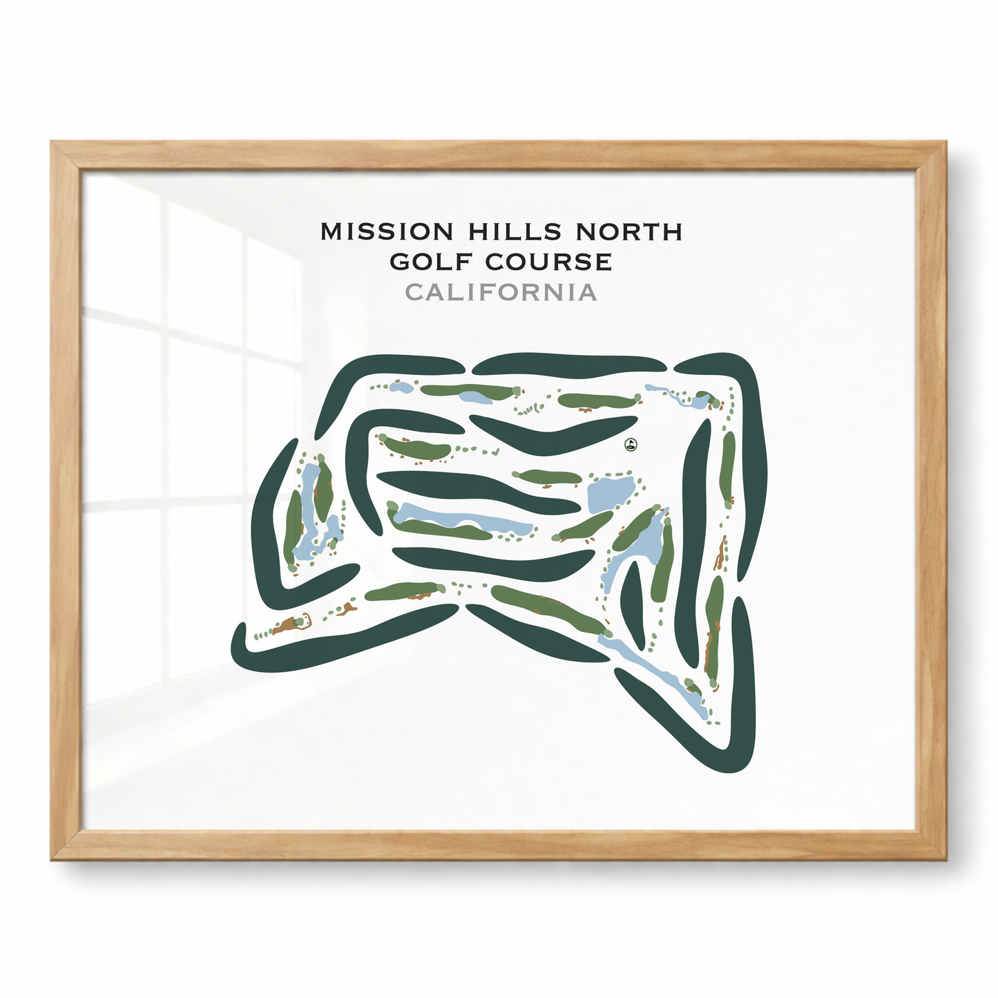 Mission Hills North Golf Course, California - Printed Golf Courses