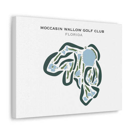 Moccasin Wallow Golf Club, Florida - Printed Golf Courses