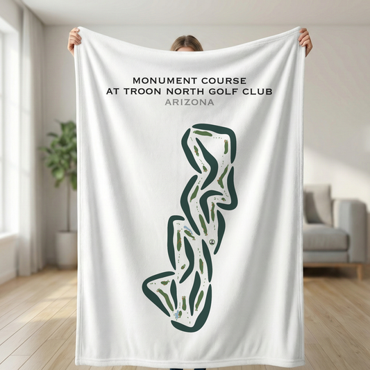 Monument Course at Troon North Golf Club, Arizona - Printed Golf Courses