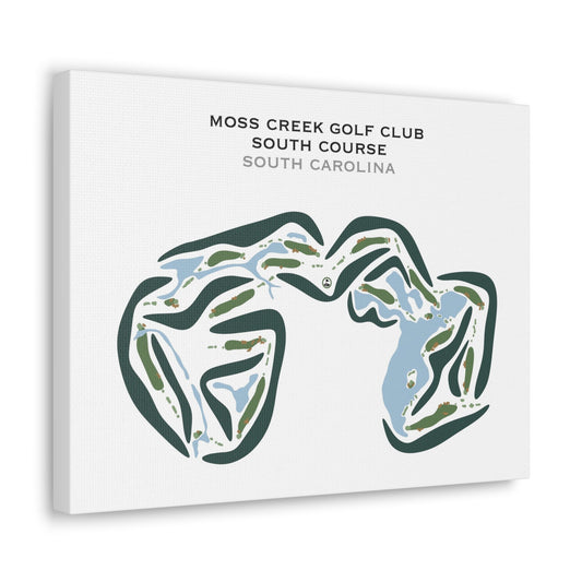 Moss Creek Golf Club - South Course, South Carolina - Printed Golf Courses