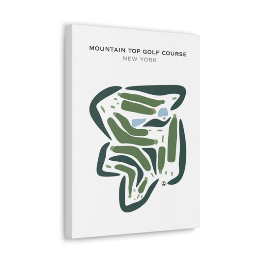 Mountain Top Golf Course, New York - Printed Golf Courses