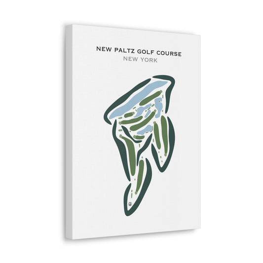New Paltz Golf Course, New York - Printed Golf Courses