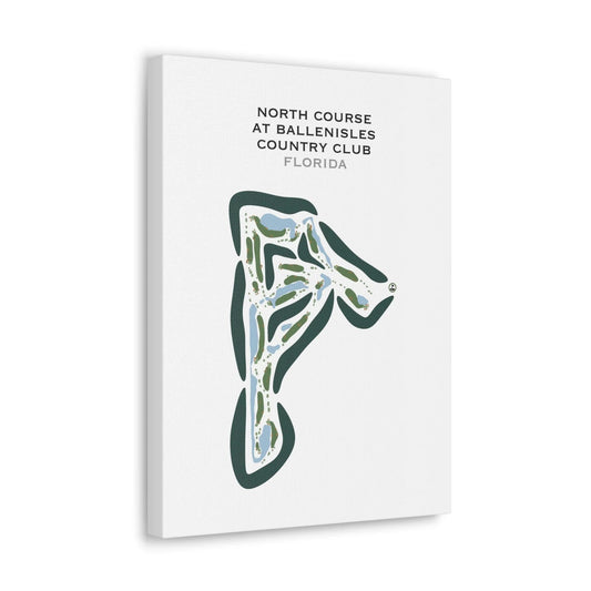 North Course at BallenIsles Country Club, Florida - Printed Golf Courses
