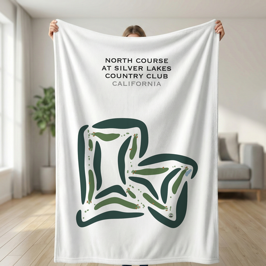 North Course at Silver Lakes Country Club, California - Printed Golf Courses