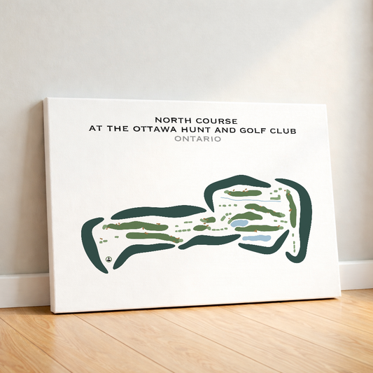North Course at The Ottawa Hunt and Golf Club, Ontario - Printed Golf Courses