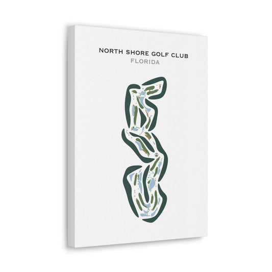 North Shore Golf Club, Florida - Printed Golf Courses