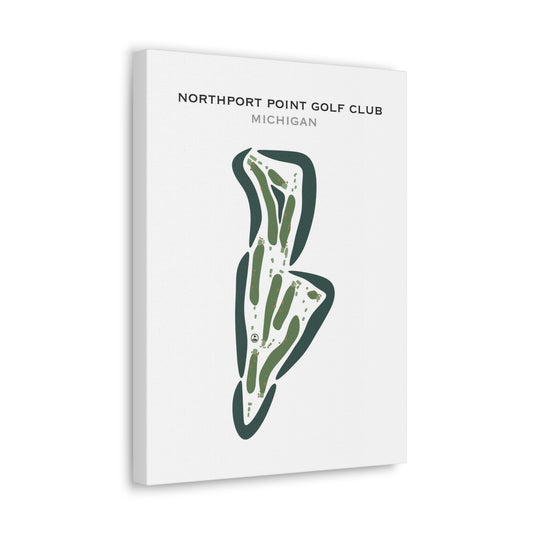 Northport Point Golf Club, Michigan - Printed Golf Courses