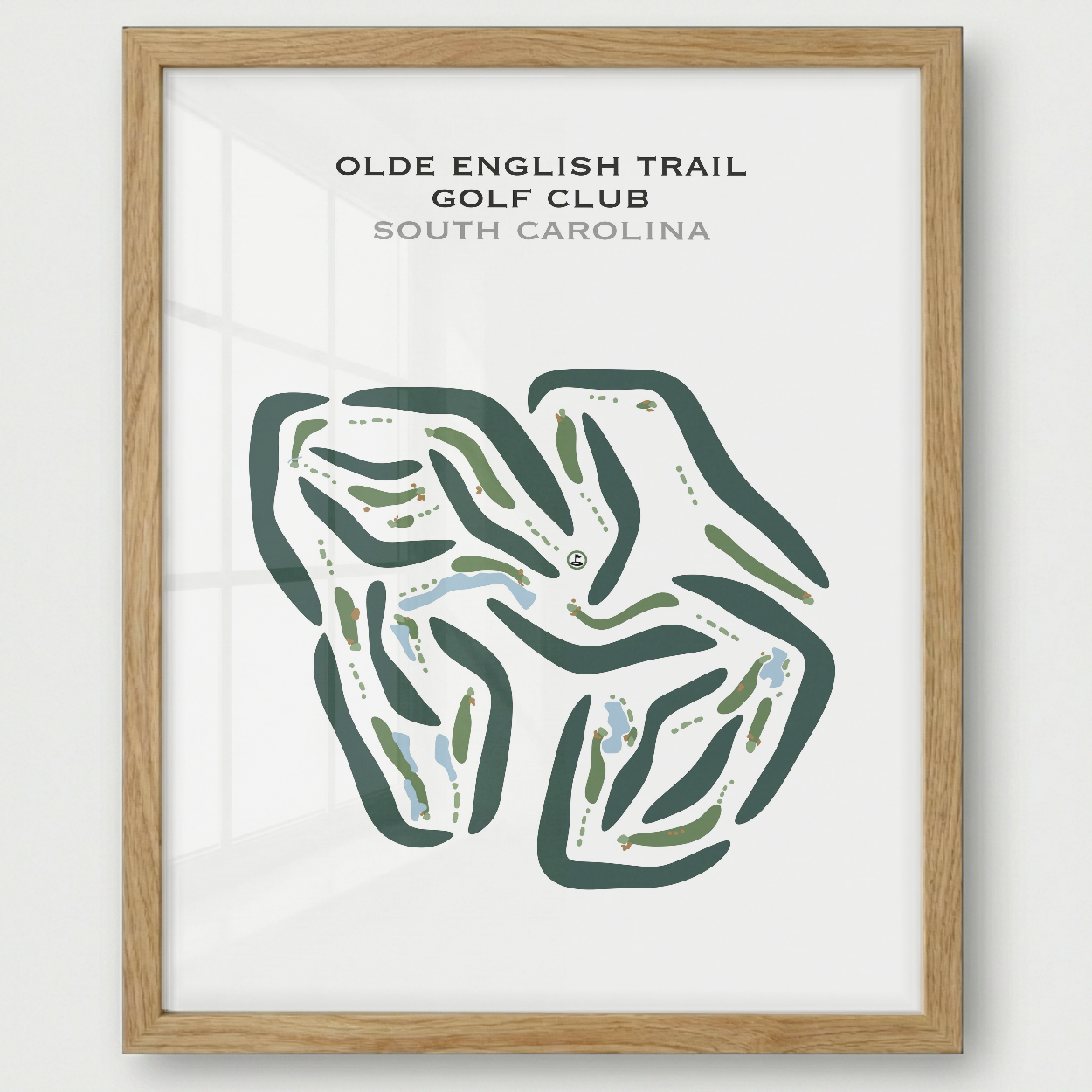 Olde English Trail Golf Club, South Carolina - Printed Golf Courses