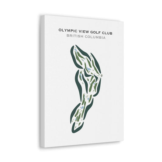 Olympic View Golf Club, British Columbia, Canada - Printed Golf Courses