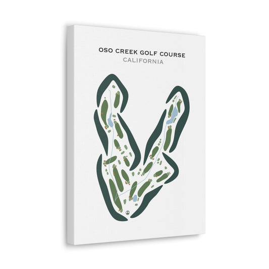 Oso Creek Golf Course, California - Printed Golf Courses