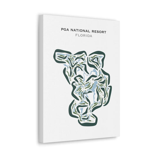 PGA National Resort, Palm Beach Gardens, Florida - Printed Golf Courses