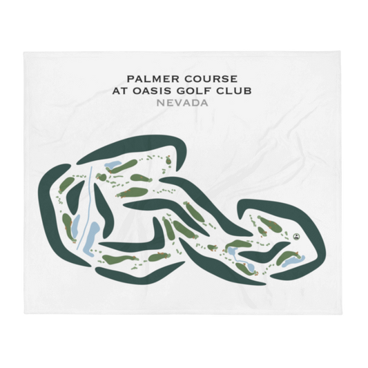 Palmer Course At Oasis Golf Club, Nevada - Printed Golf Courses