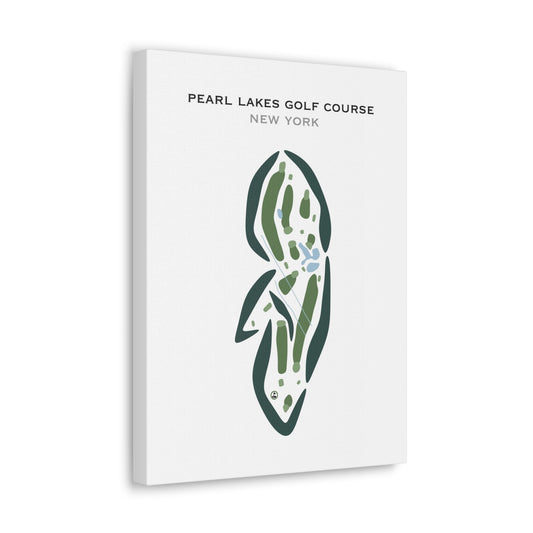 Pearl Lakes Golf Course, New York - Printed Golf Courses