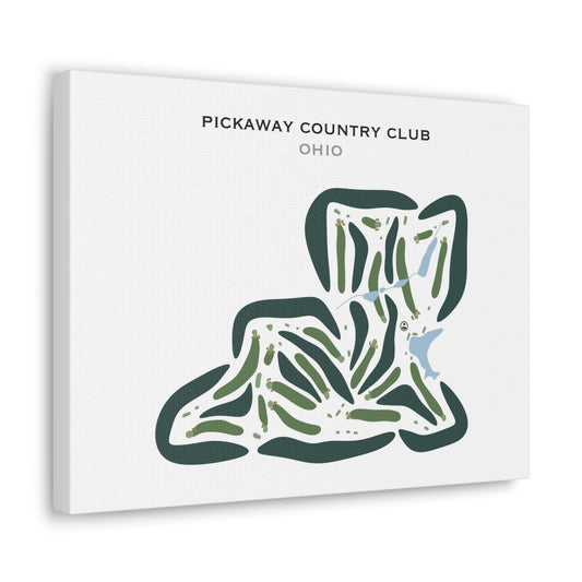 Pickaway Country Club, Ohio - Printed Golf Courses
