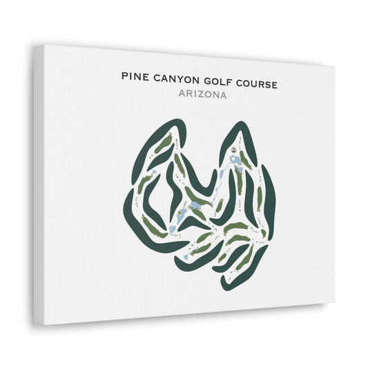 Pine Canyon Golf Course, Arizona - Printed Golf Courses