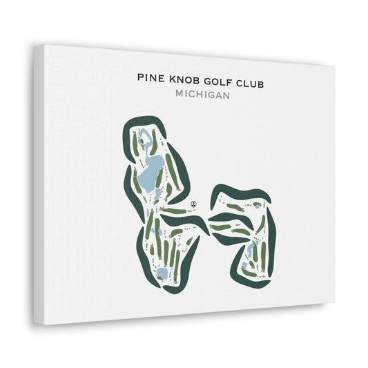Pine Knob Golf Club, Michigan - Printed Golf Courses