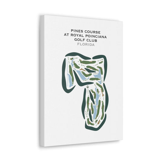 Pines Course at Royal Poinciana Golf Club, Florida - Printed Golf Courses