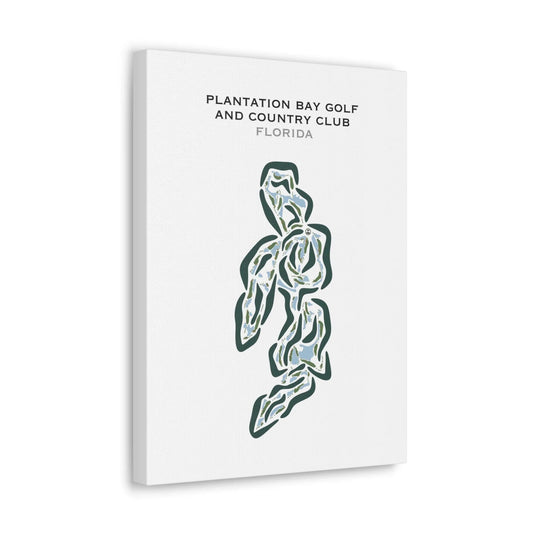 Plantation Bay Golf & Country Club, Florida - Printed Golf Courses