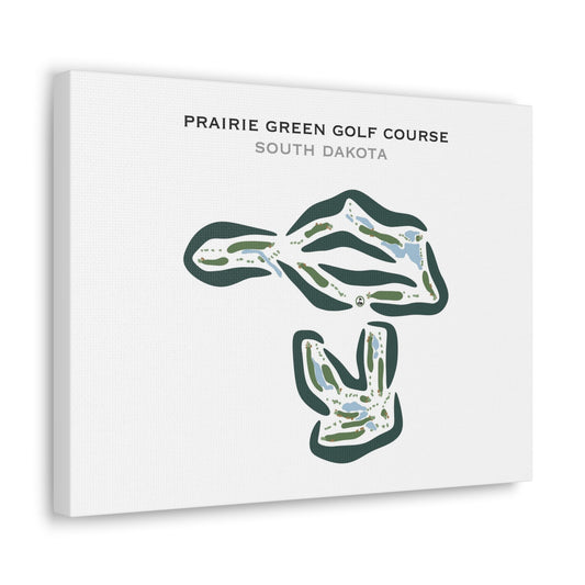 Prairie Green Golf Course, South Dakota - Printed Golf Courses