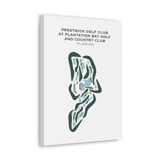 Prestwick Golf Club at Plantation Bay Golf & Country Club, Florida - Printed Golf Courses