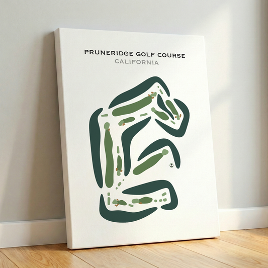 Pruneridge Golf Course, California - Printed Golf Courses