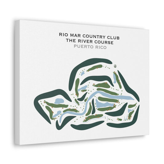 Rio Mar Country Club - The River Course, Puerto Rico - Printed Golf Courses