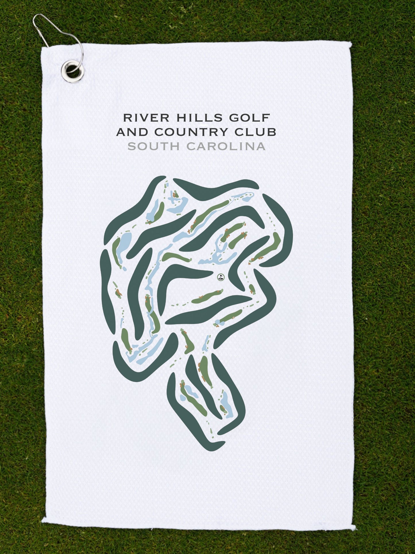 River Hills Golf & Country Club, South Carolina - Printed Golf Courses