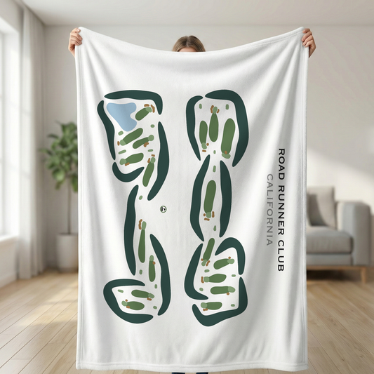 Road Runner Club, California - Printed Golf Courses
