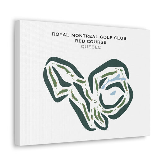 Royal Montreal Golf Club, Red Course, Quebec, Canada - Printed Golf Courses