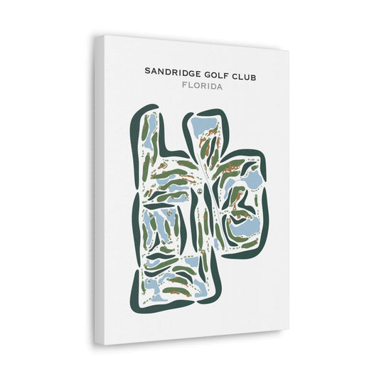 Sandridge Golf Club, Florida - Printed Golf Courses