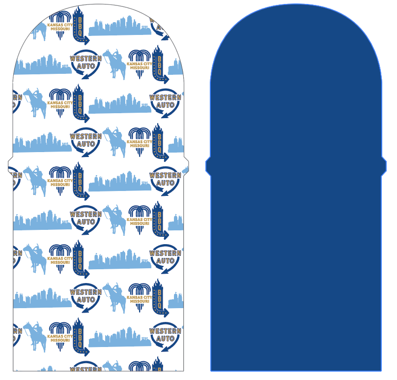 KC Headcover Forever Blue