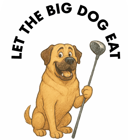 Let the Big Dog Eat Headcover
