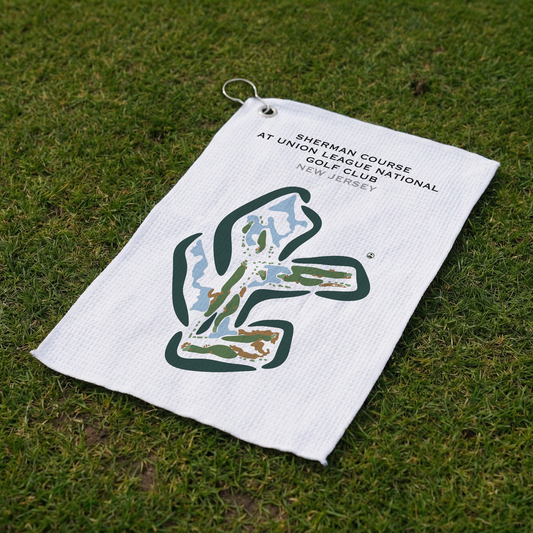 Sherman Course at Union League National Golf Club, New Jersey - Printed Golf Courses