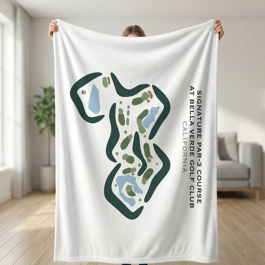 Signature Par-3 Course at Bella Verde Golf Club, California - Printed Golf Courses