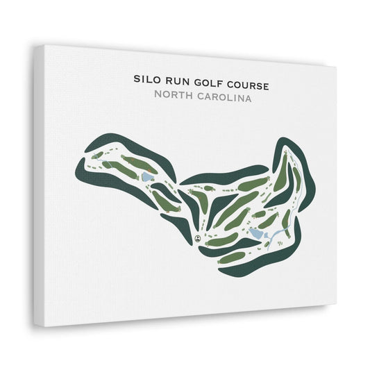 Silo Run Golf Course, North Carolina - Printed Golf Courses