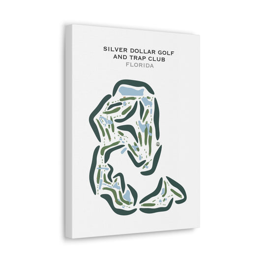 Silver Dollar Golf & Trap Club, Florida - Printed Golf Courses