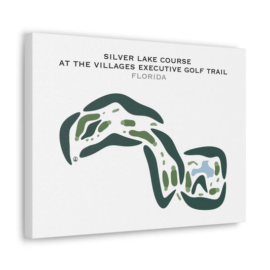 Silver Lake Course at The Villages Executive Golf Trail, Florida - Printed Golf Courses
