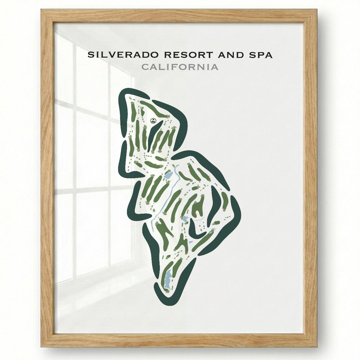 Silverado Resort and Spa, California - Printed Golf Courses